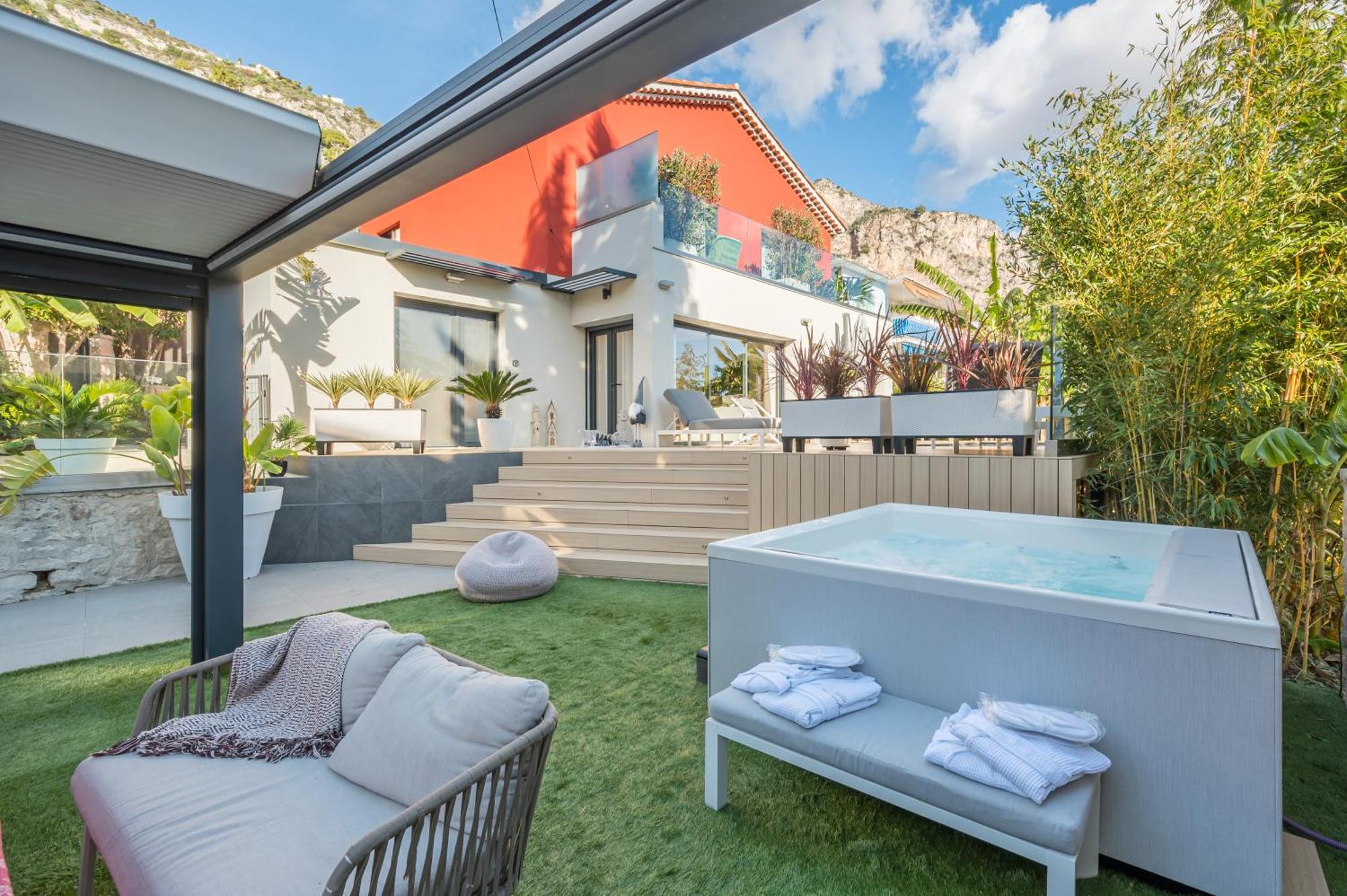 Deluxe Villa Graziella 200 M From The Beach Èze Exteriér fotografie